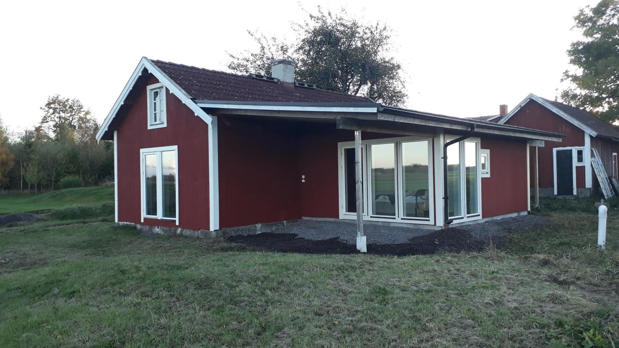 Pilgarden Fornasa, Draengstugan Exterior foto